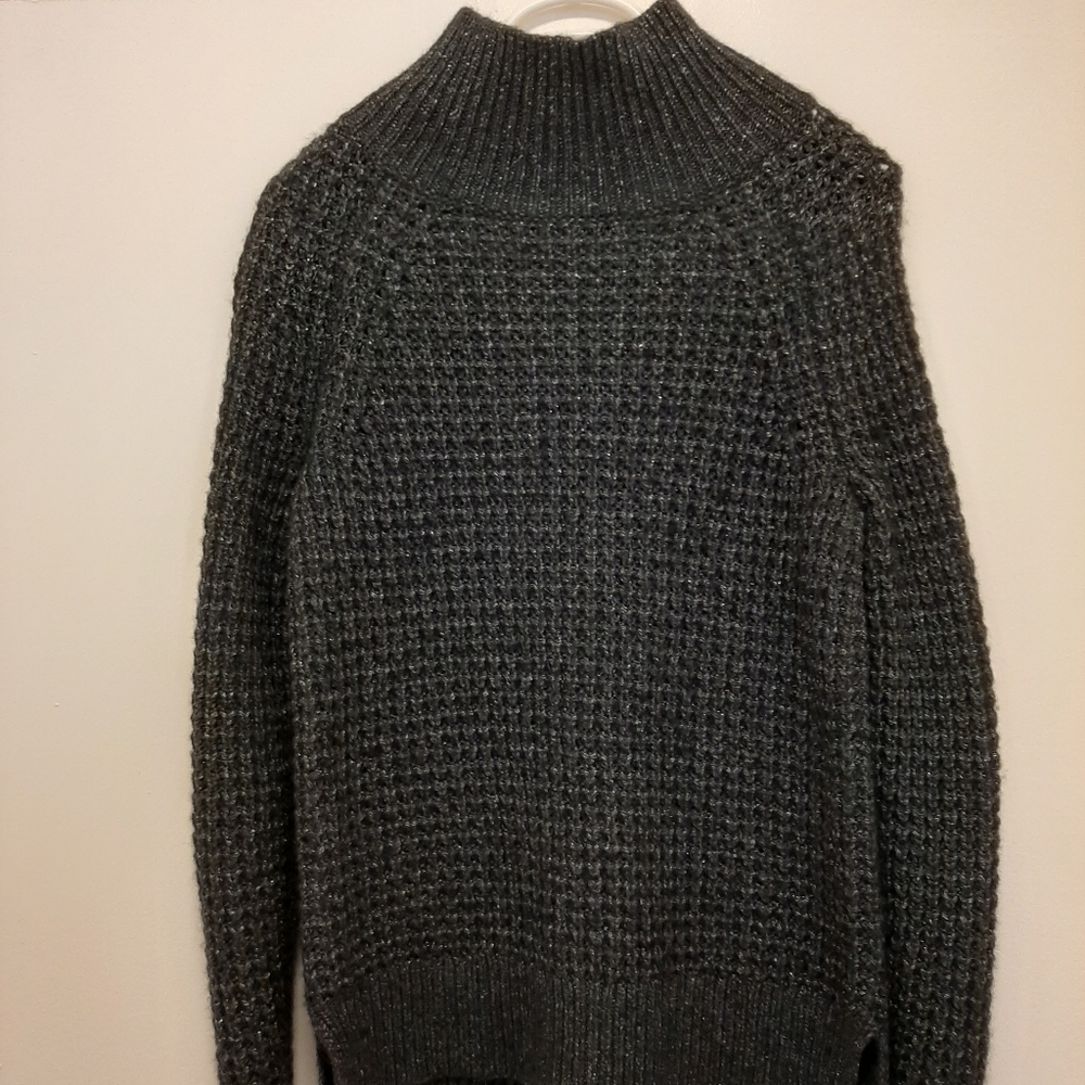 Loft By Ann Taylor Ladies XSP mock Neck Thick Knit